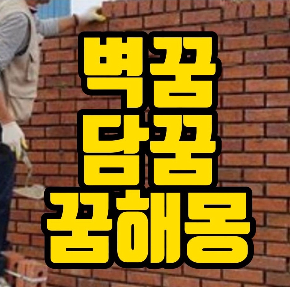  [꿈해몽] 벽을칠하는꿈, 벽에금간꿈, 담장을넘는꿈, 담이무너진꿈, 울타리치는꿈, 벽꿈, 담장꿈, 울타리꿈 관련 꿈풀이