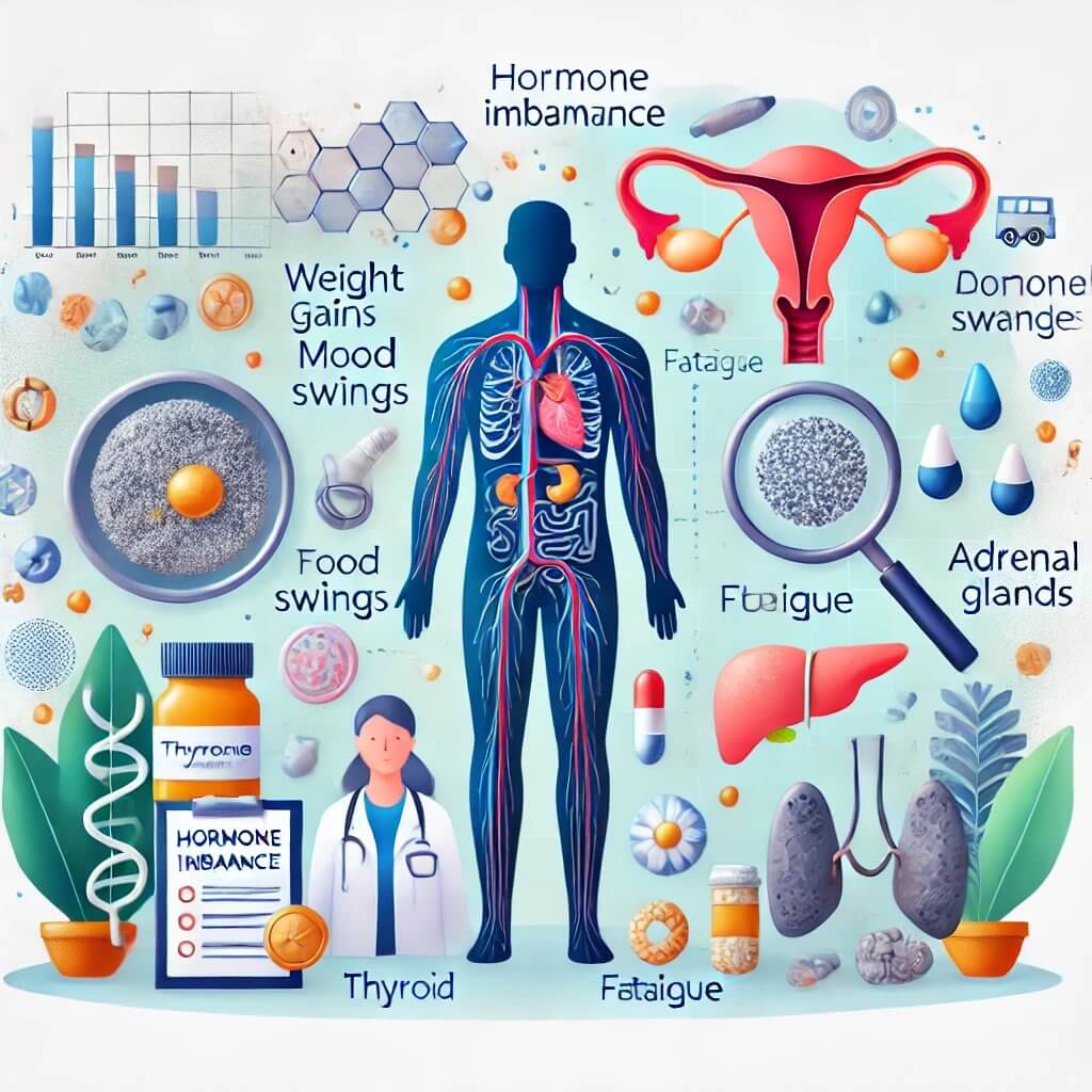 호르몬 불균형이 신체에 미치는 영향