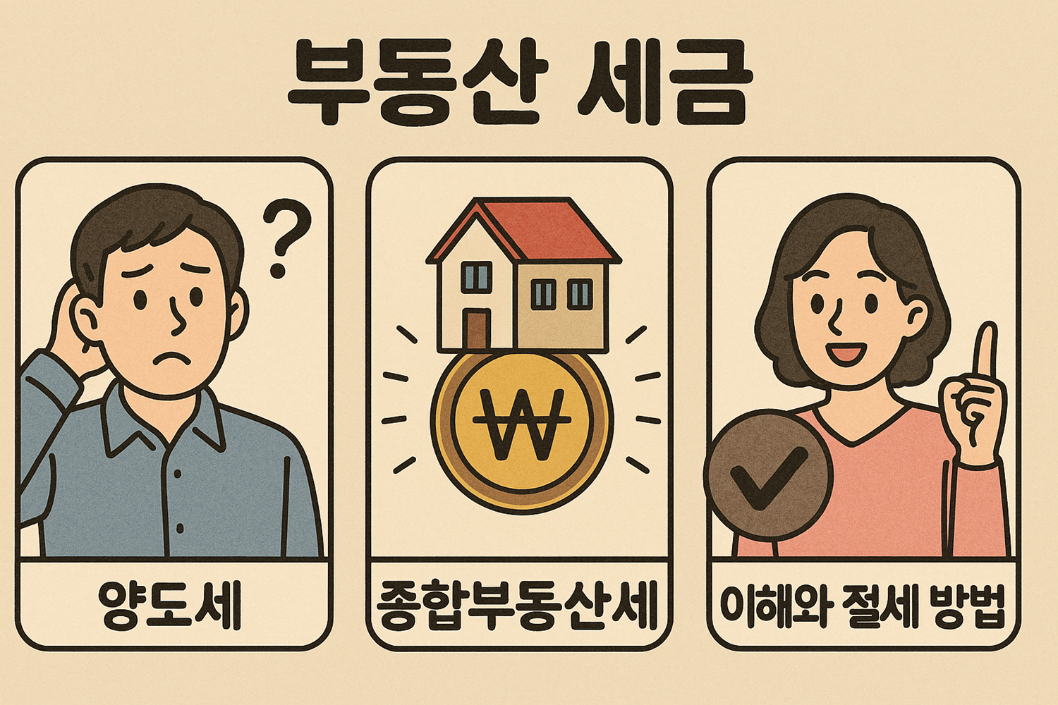 부동산 세금: 양도세, 종합부동산세 이해와 절세 방법