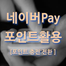  네이버페이 포인트 충전과 타 카드사 포인트 전환 방법