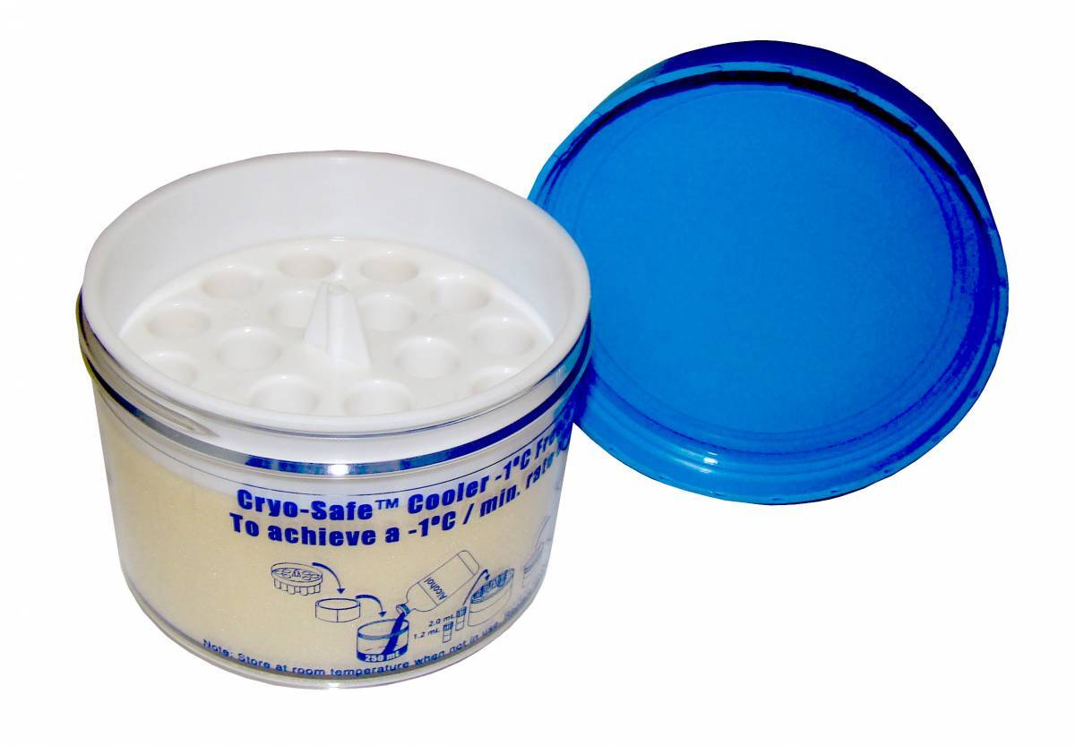 Cell-freezing-container