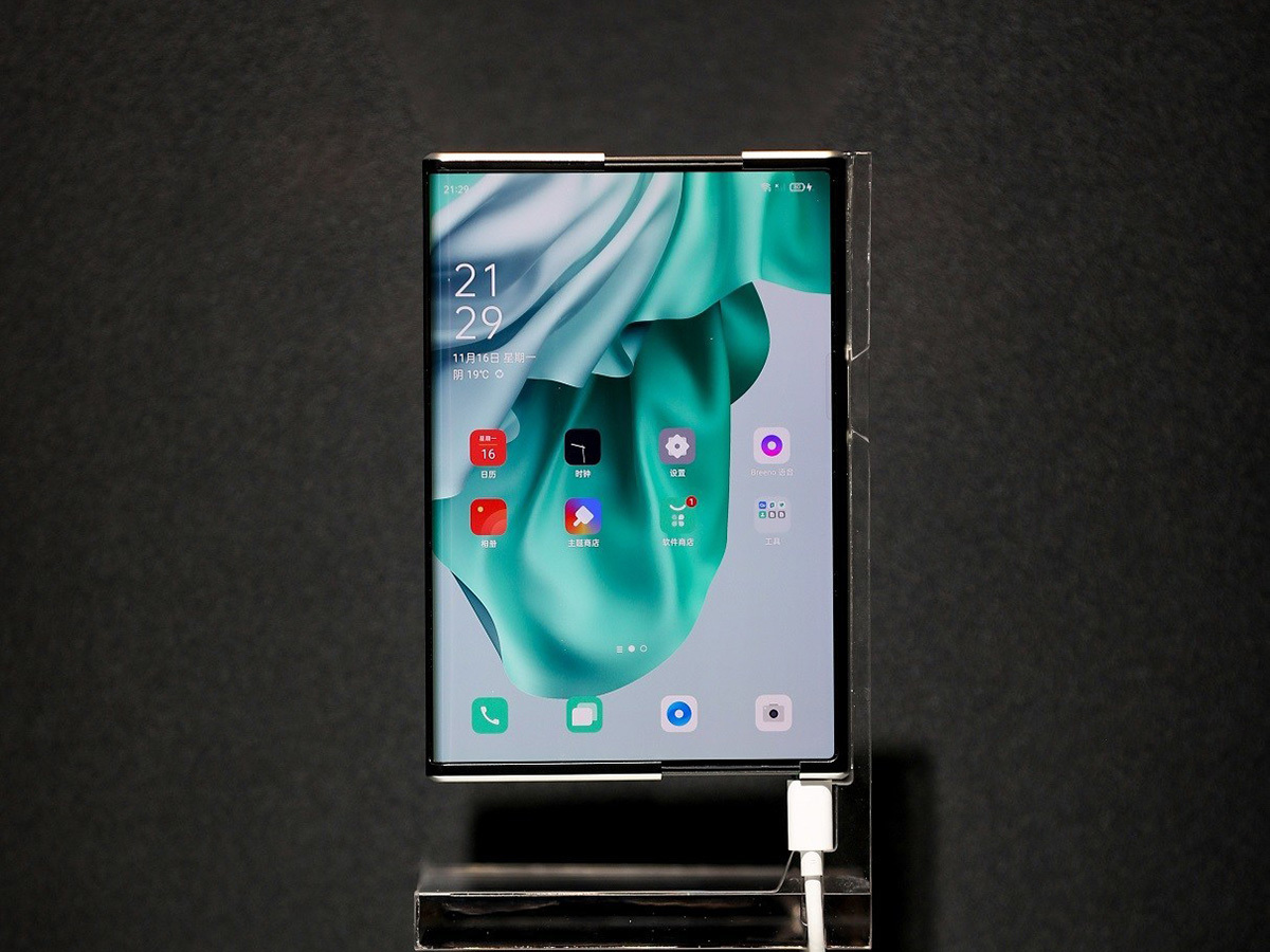  OPPO, 롤러블 컨셉 스마트폰 [OPPO X 2021]을 공개! (LG는 언제..)