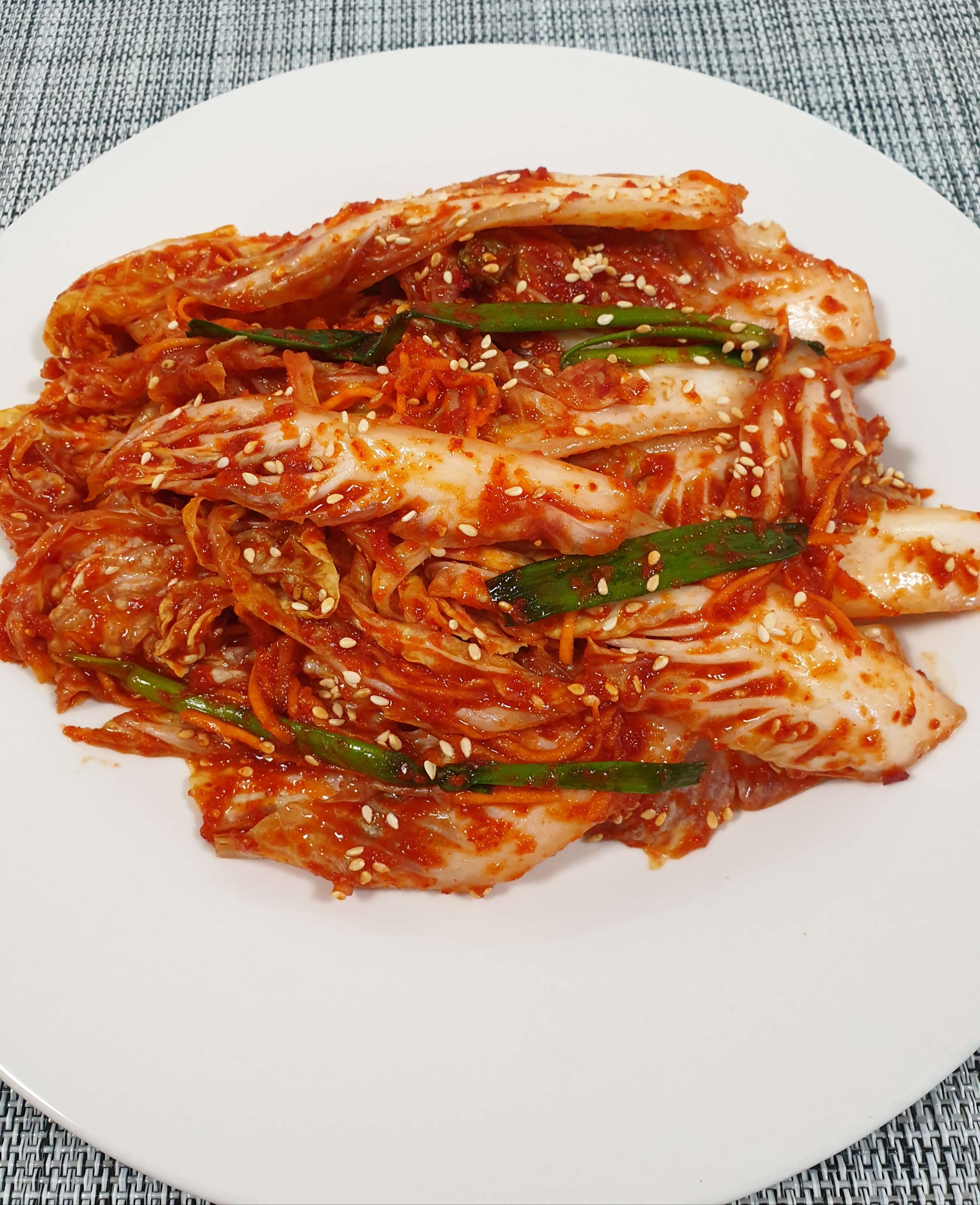  찐한 양념이 매력적인 칼국수 전문점 겉절이 만들기