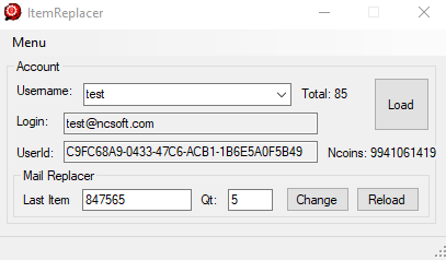  [블레이드앤소울PC] 아이템 리플래서, ItemReplacer