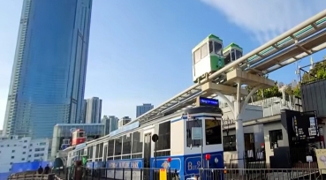 釜山の観光用汽車
