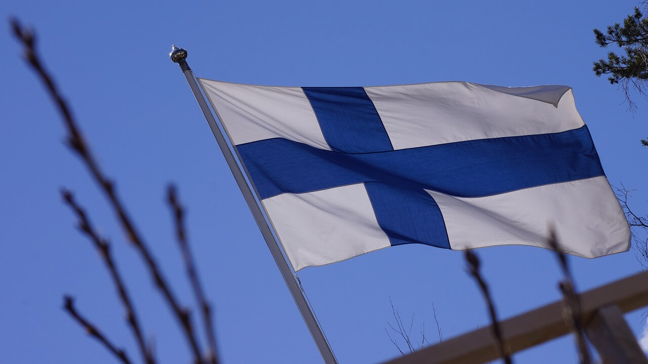 핀란드 국기