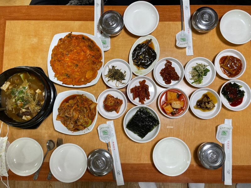 홍천 알파카월드 한식 맛집 숲속두부마을 - 시골밥상