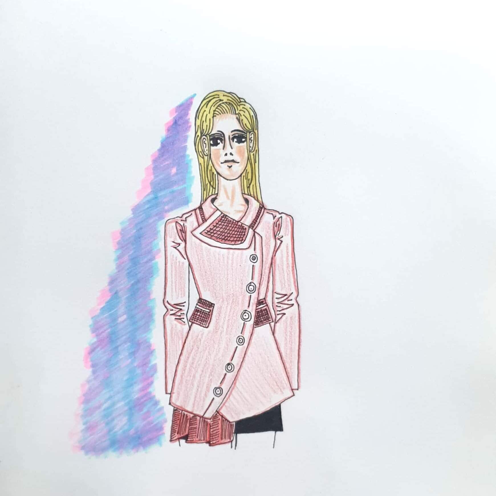  Still 여전히 / 일러스트 그림 드로잉 / 인물화 그리기