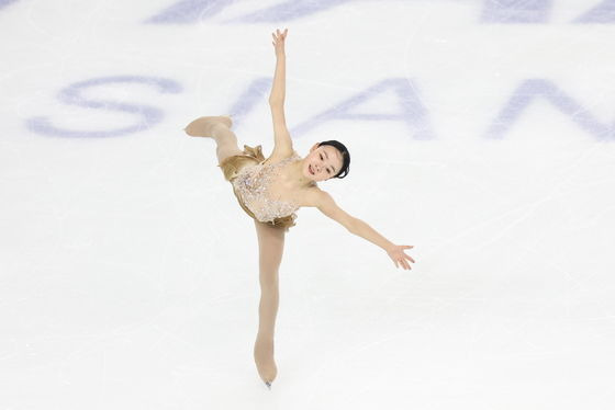 김채연 선수의 경기