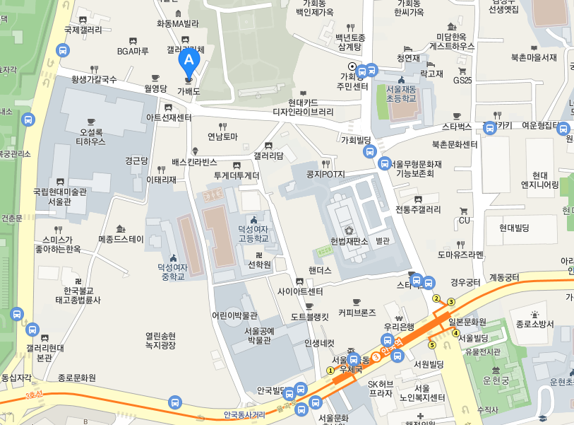 지점위치 가배도-삼청