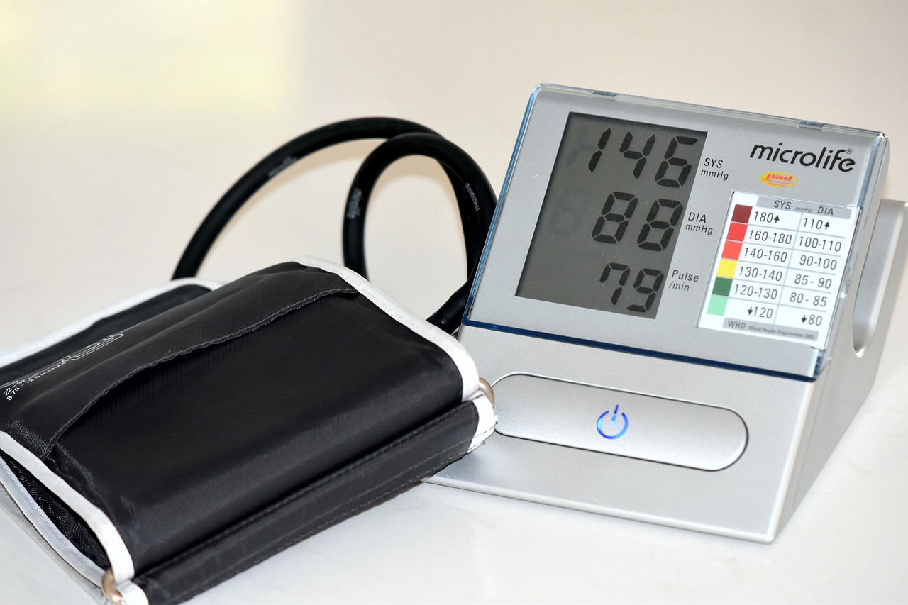 혈압 측정 사진