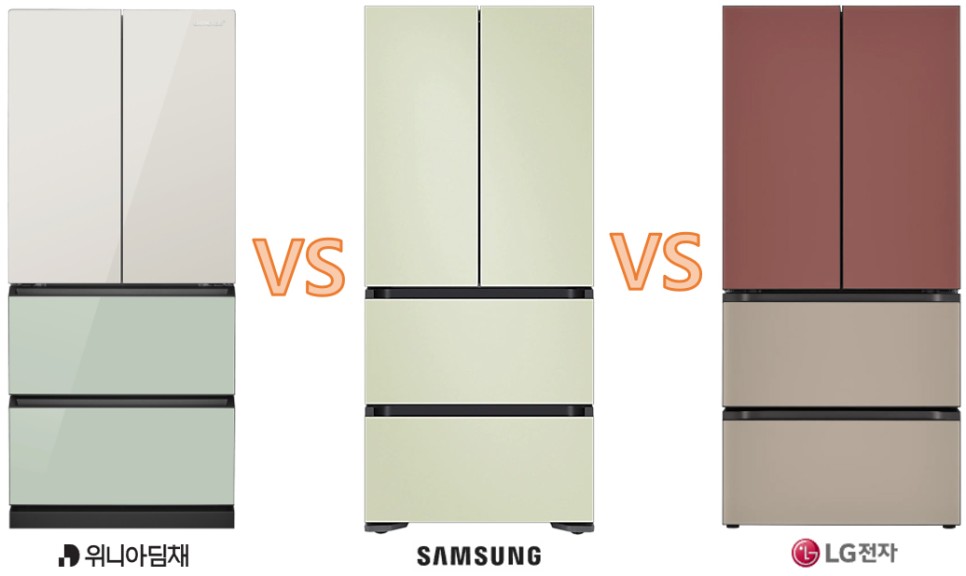  딤채 VS 삼성 VS LG, 22년형 김치냉장고 승자는?