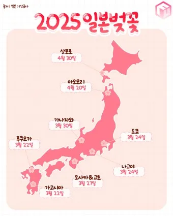 벚꽃 개화시기 2025년 지역별 모음_15