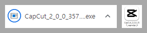 캡컷 설치 파일