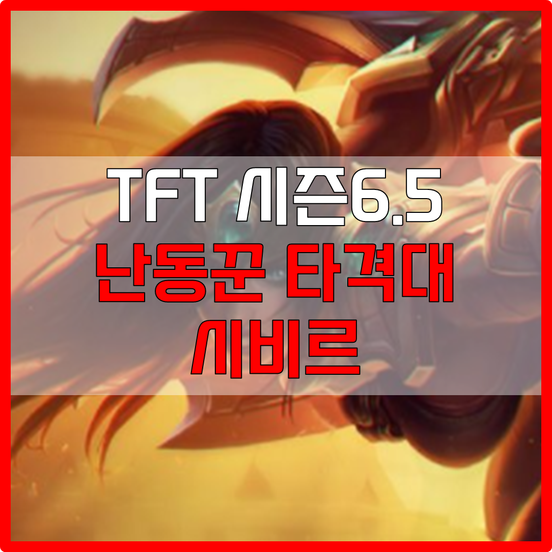  롤체 시즌6.5 난동꾼 타격대 시비르 덱