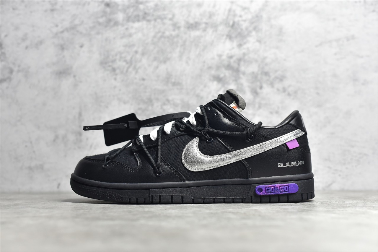  [NIKE x OFF WHITE] SG 나이키 X 오프화이트 덩크 로우 THE 50 No.50 DM1602-001