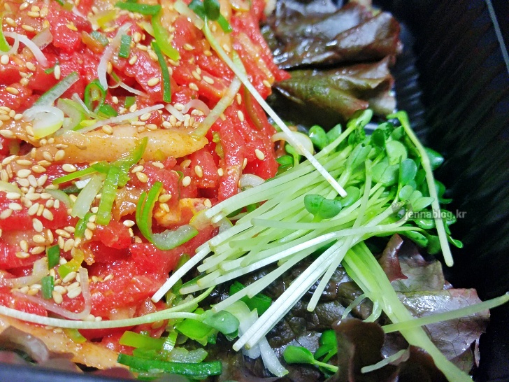 양많은 눈꽃육회, 더 맛있게 먹는법 - JENNA BLOG 양많은 눈꽃육회, 더 맛있게 먹는법 - Jenna Blog