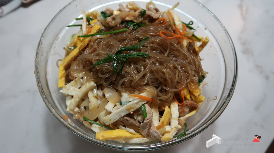 잡채 황금레시피 맛있는 잡채 양념 비율 이것만 따라하세요 13 잡채 황금레시피
