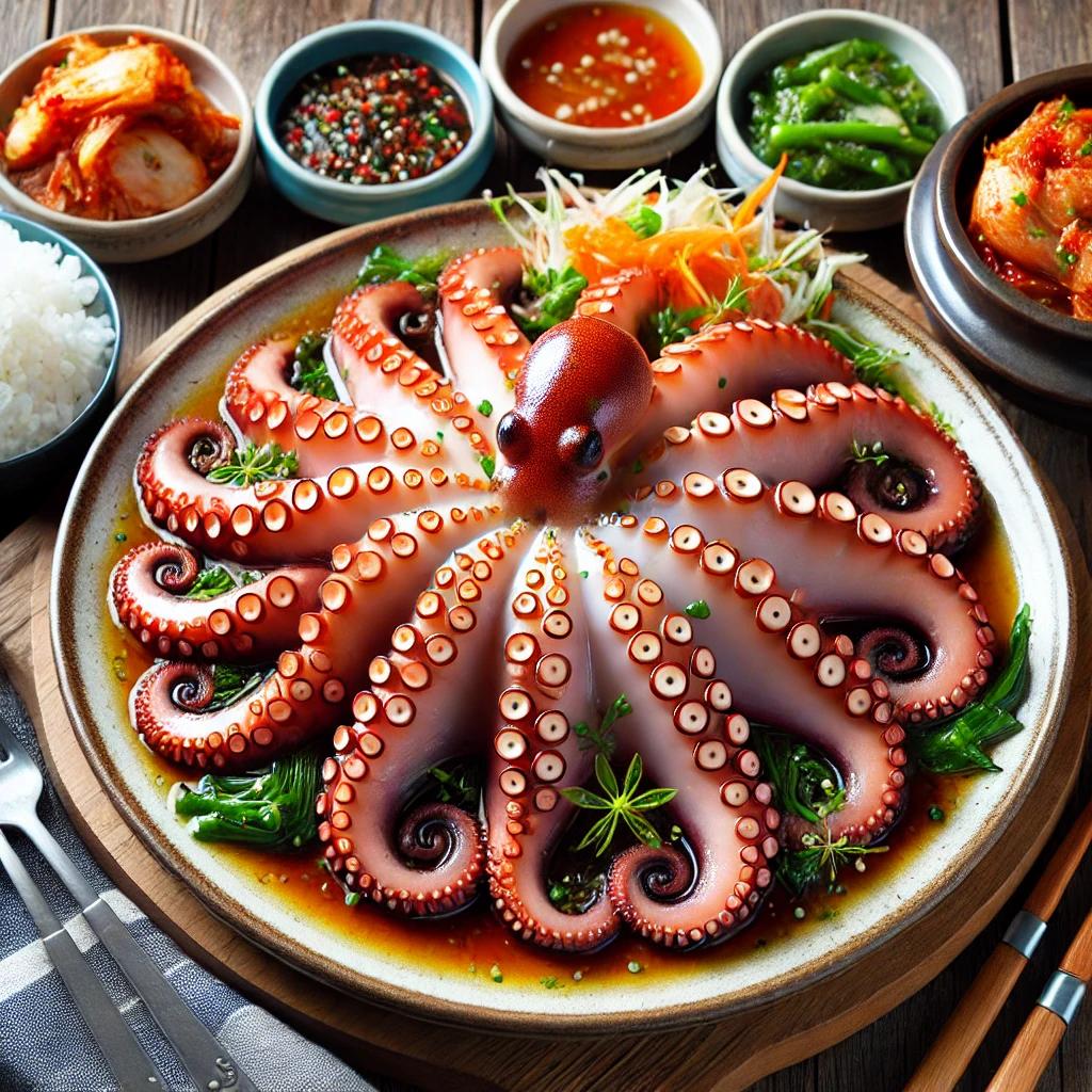 수육 돌문어