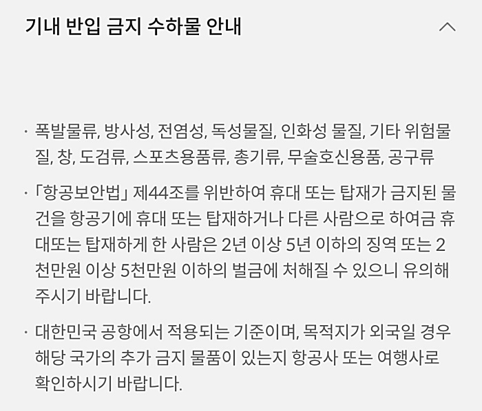 제주항공 기내수하물