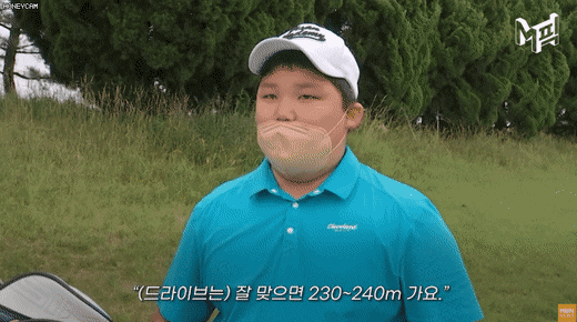  강시후, 골프 꿈나무 (feat.강호동 아들)