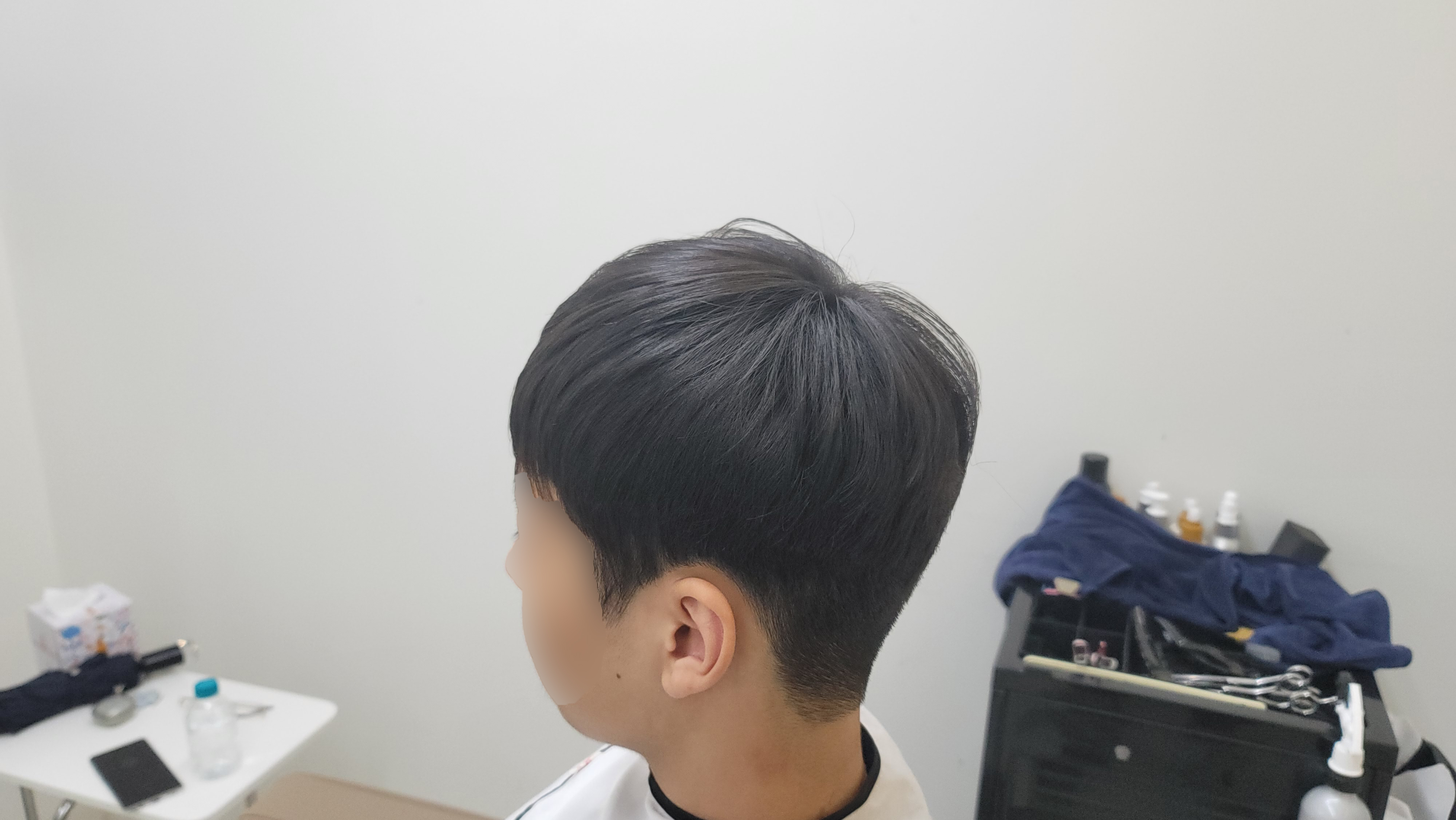 명학역 남자 볼륨 매직