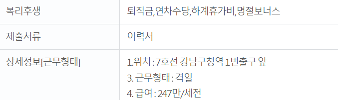 경비원 월급