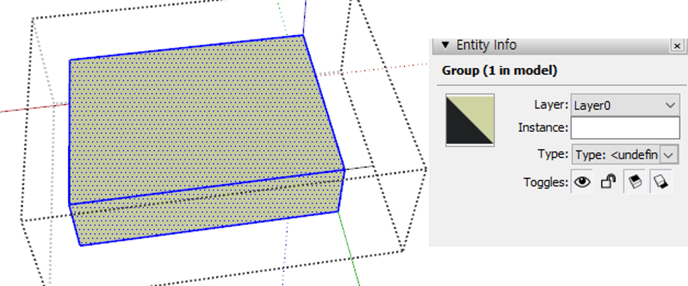 스케치업 solid inspector 사용법3