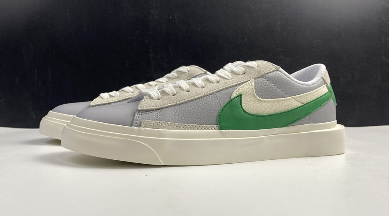  [SACAI x NIKE] 사카이 X 나이키 블레이저 로우 그레이 그린 BV0076-403