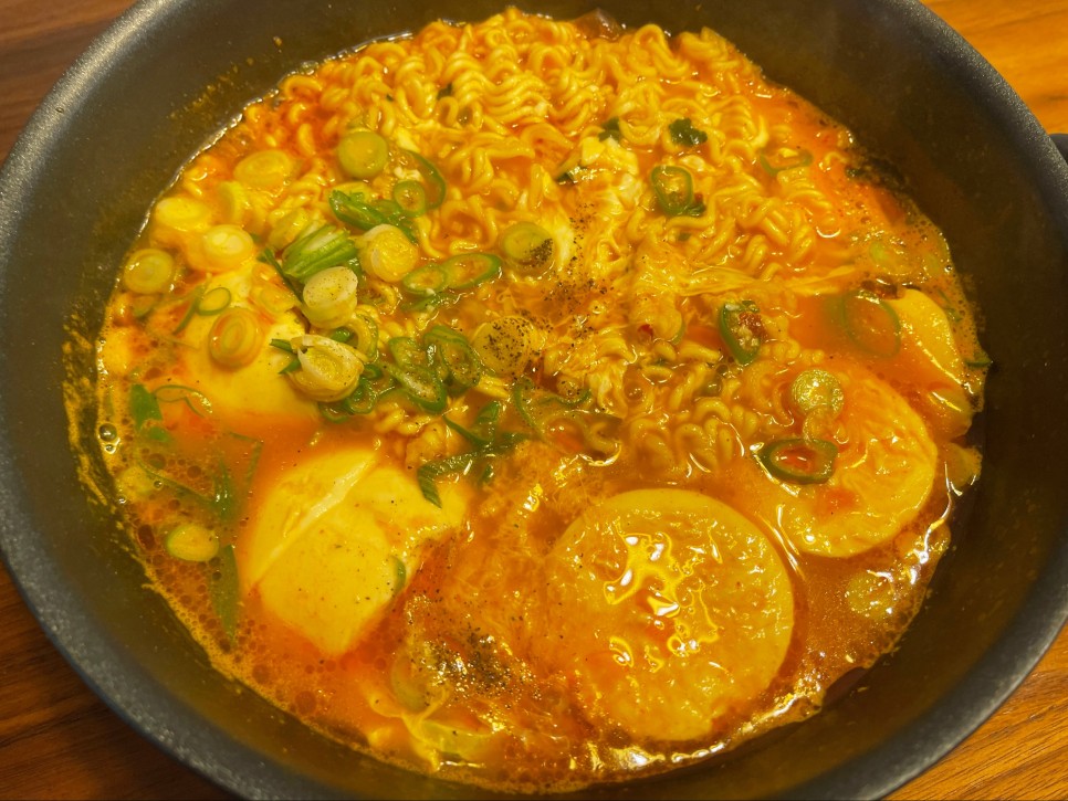  [제품/레시피] 요즘 핫하다는 순두부열라면 도전!