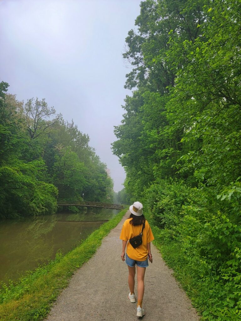 [미국] 인디애나폴리스 Gardens" 분위기 있는 산책길
