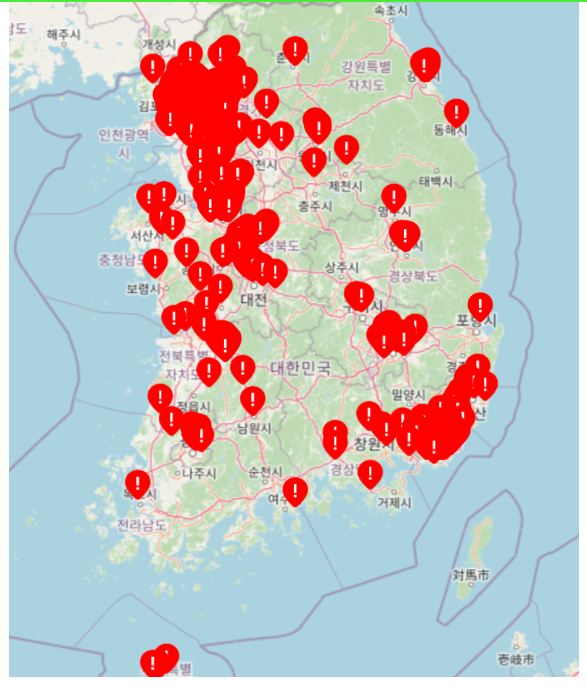 텔레그램 딥페이크 피해 학교 지도 / 명단 확인하러가기