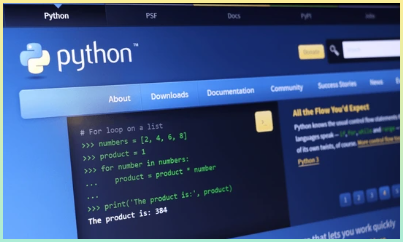 python 메인화면에 나오는 코드 이미지