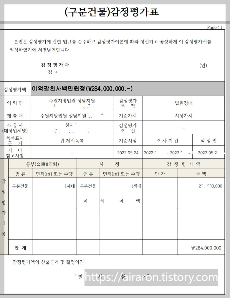 공인 중개사법 부동산 매물 경매절차