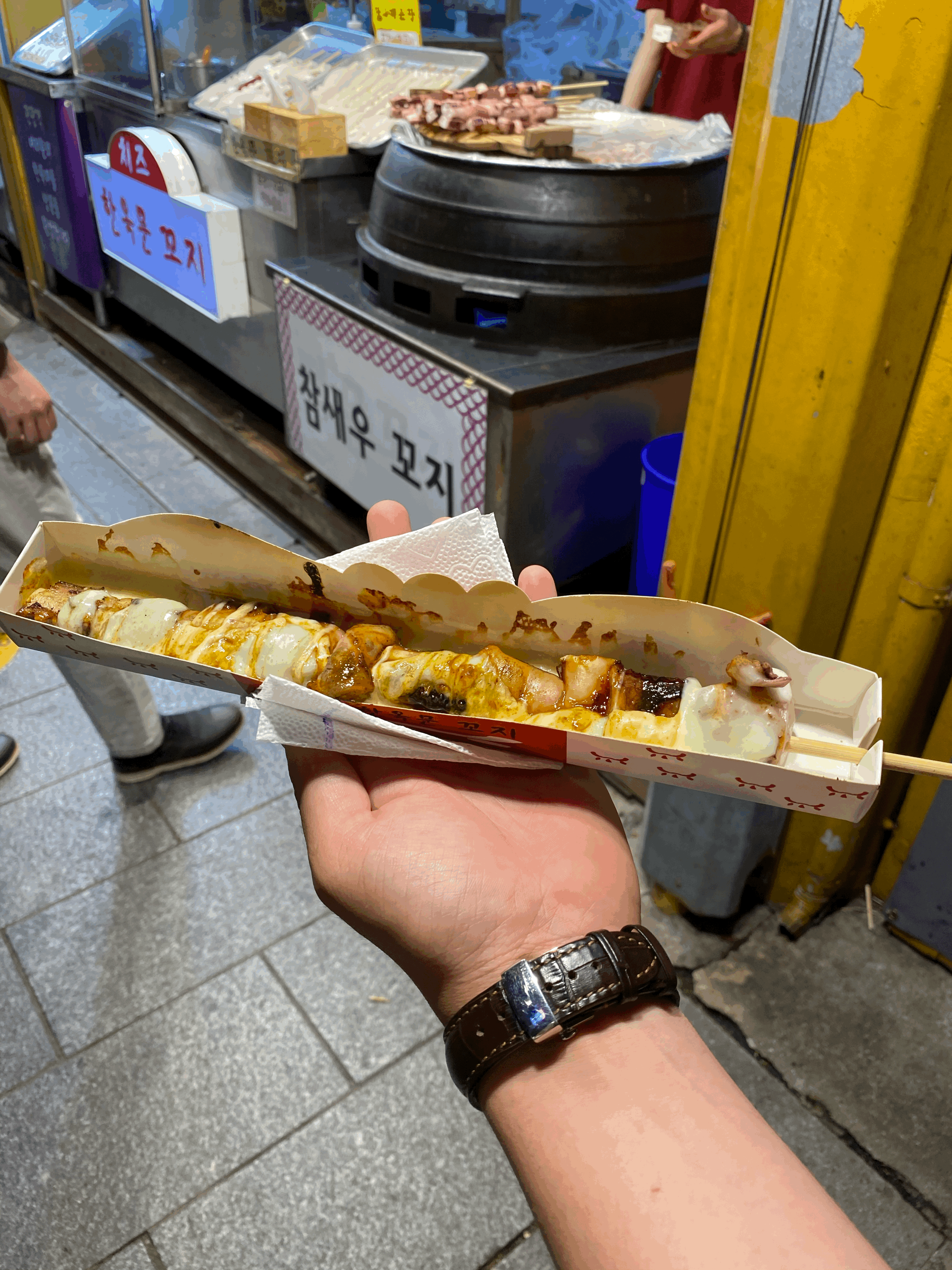 문어꼬치
