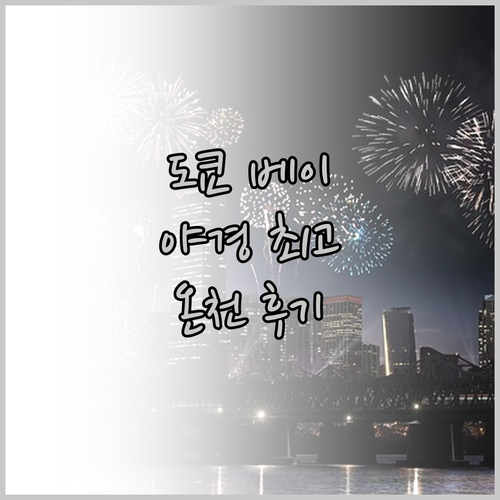 라 비스타 도쿄 베이 숙박 후기 최고