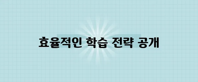 IT 자격증 한 달 만에 취득하는 학습 로드맵