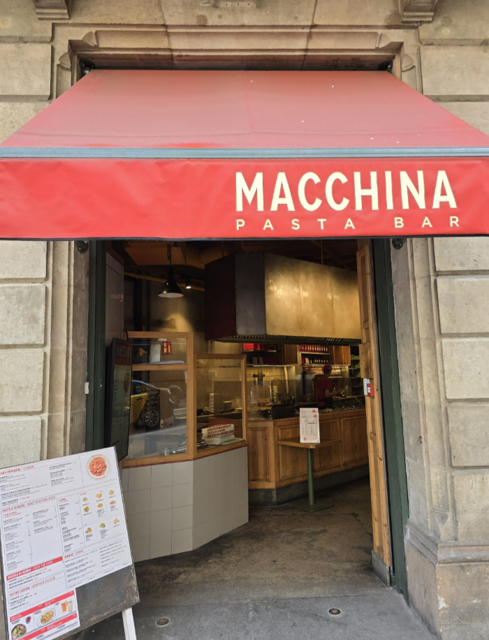 스페인 바르셀로나 파스타 맛집 MACCHINA PASTA BAR