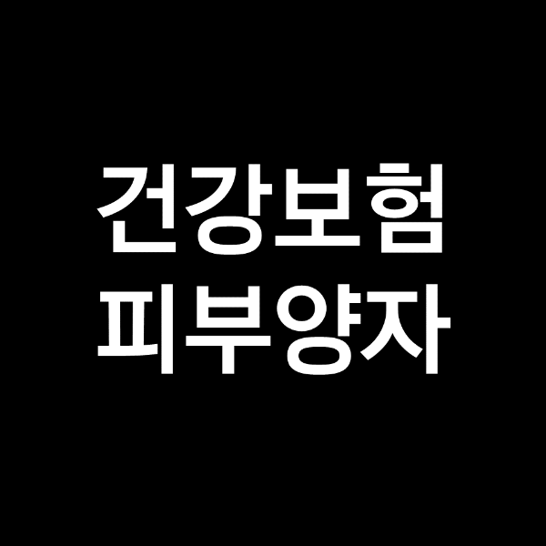 피부양자 건강 보험 자격 요건, 완벽하게 정리된 등록 방법!