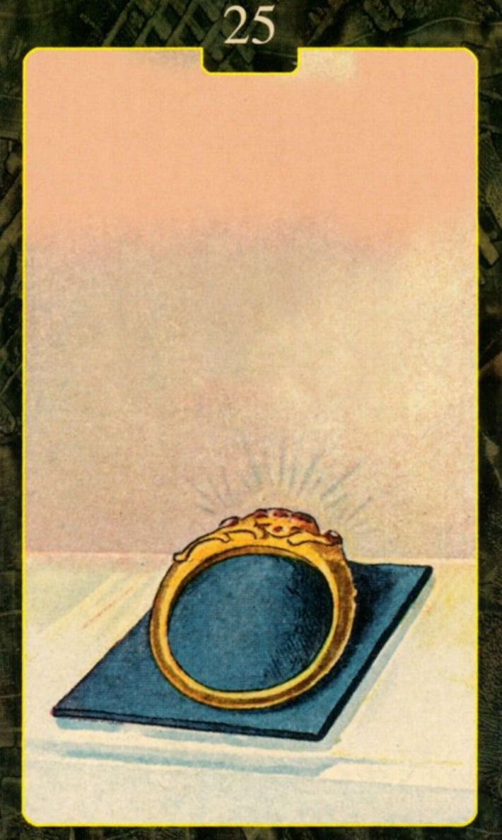  [레노먼드카드배우기]25.Ring 반지 해석 및 의미