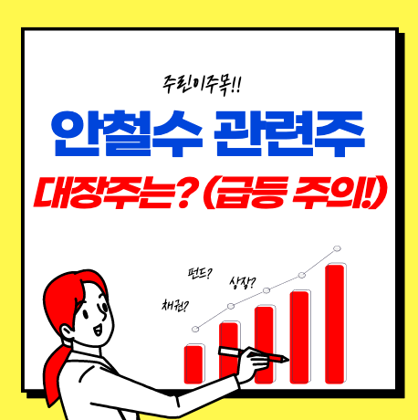  안철수 관련주, 대장주는? (써니전자 외)
