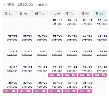 통영동원로얄cc 예약: 1박 2일 골프 패키지 가격 및 날씨 (1월 22일)