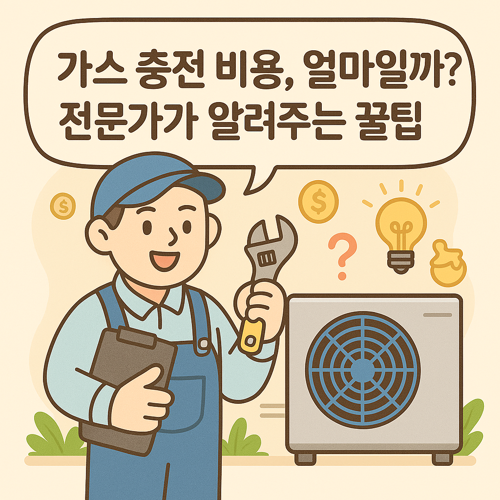 에어컨 가스충전 비용, 얼마나 들까? 전문가가 알려주는 꿀팁