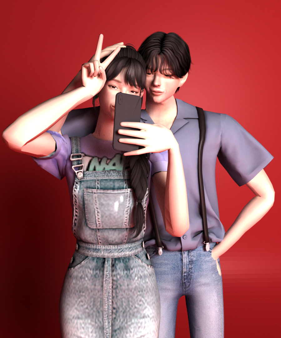 Random Female Selfie Pose Pack #1 - GTA5-Mods.com