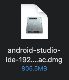 android studio dmg file