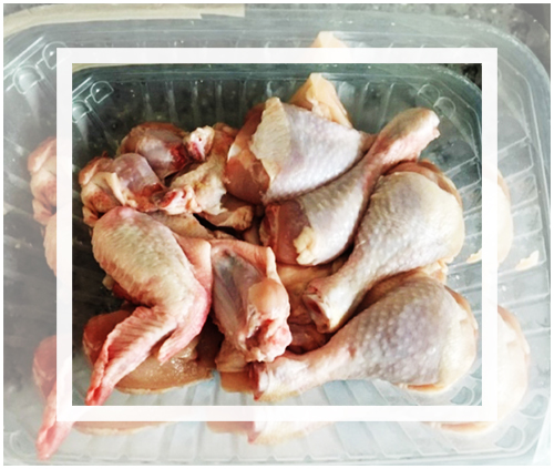 에어프라이어로 치킨을 만드는 레시피를 안내하는 이미지