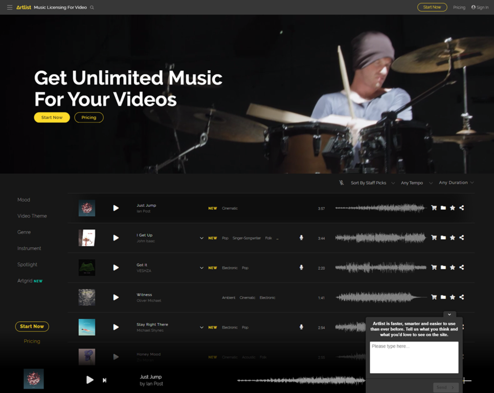 프리뮤직 아카이브 bgm 음원 사이트 모음, 8