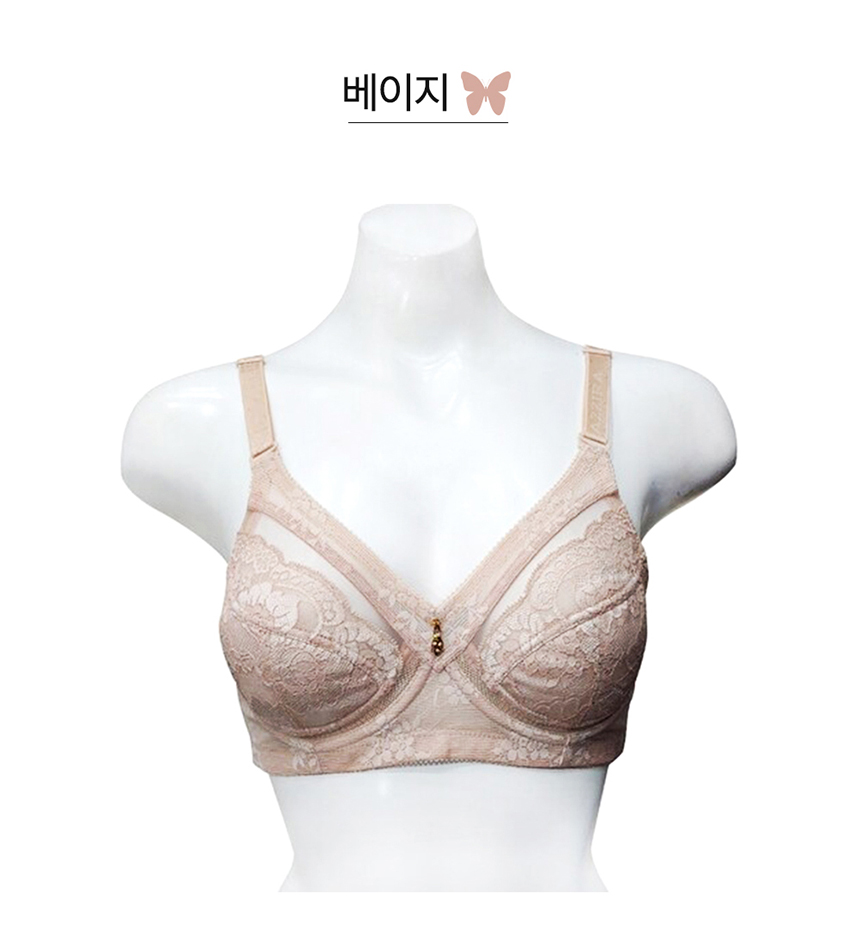 아찌라 브라 아쿠아홑겹 베이지
정면 사진