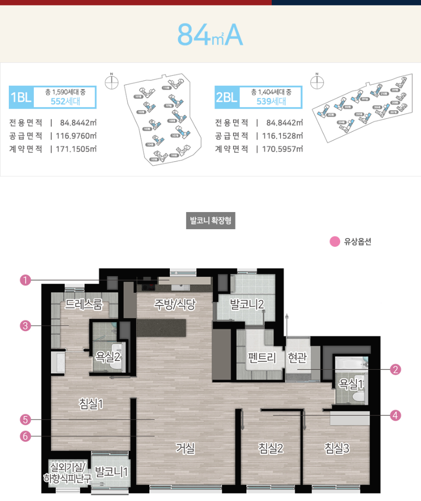 힐스테이트 환호공원 84A