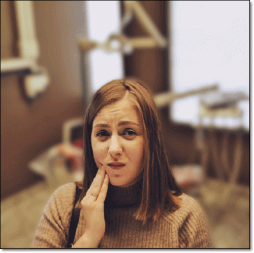퀘르세틴 브로멜라인 치료 효과&#44;&#44; 치과 치료 받은 여성
